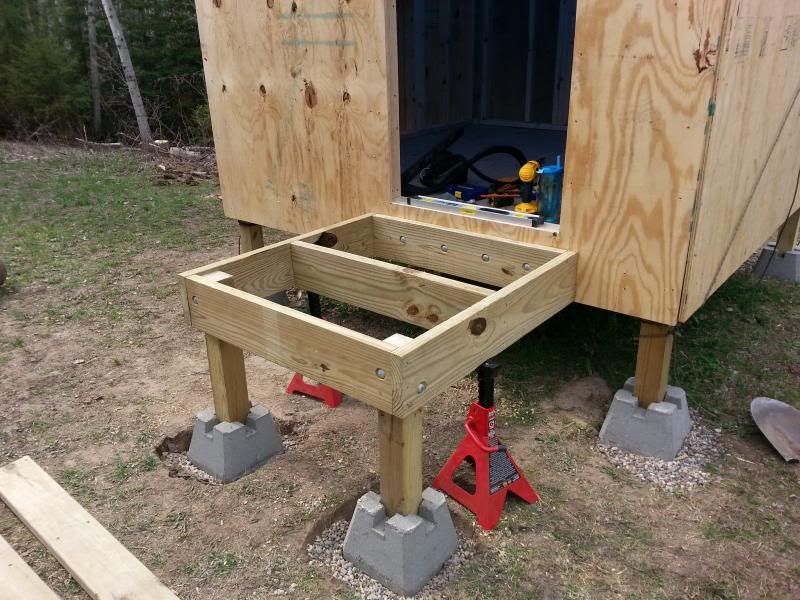 How to build a chicken coop for dummies (or more accurately, by a dummy